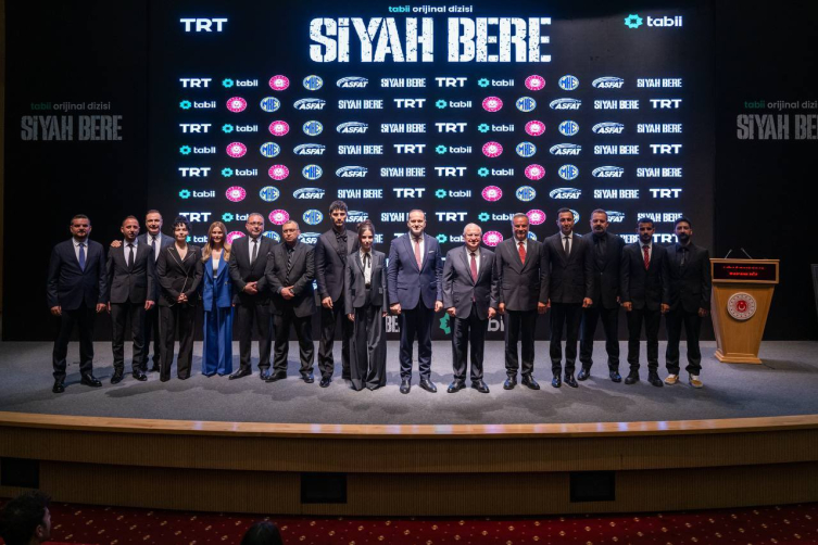 Tabii'nin yeni dizisi "Siyah Bere"nin özel gösterimi Ankara'da yapıldı